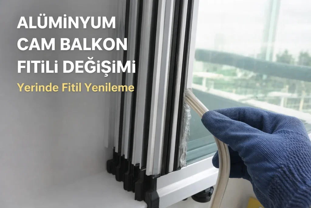 Ankara Cam Balkon Fitili Değişimi